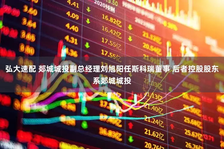 弘大速配 郯城城投副总经理刘旭阳任斯科瑞董事 后者控股股东系郯城城投
