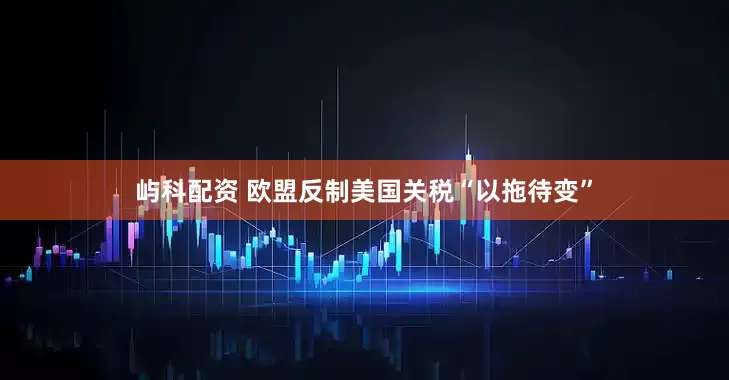 屿科配资 欧盟反制美国关税“以拖待变”