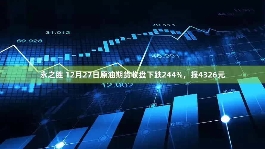 永之胜 12月27日原油期货收盘下跌244%，报4326元